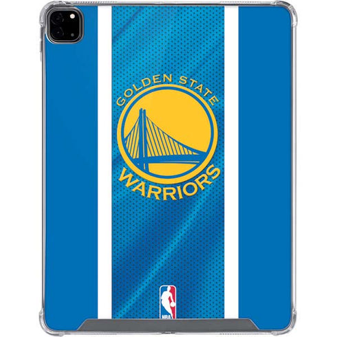 NBA Golden State Warriors Jersey iPad Pro 12.9in (2020) Clear Case