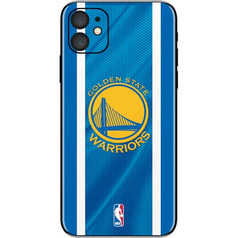NBA Golden State Warriors Jersey iPhone 11 Skin
