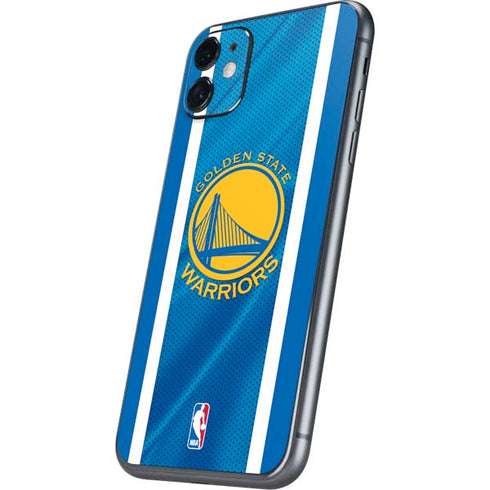 NBA Golden State Warriors Jersey iPhone 11 Skin