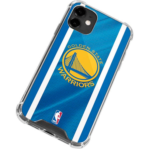 NBA Golden State Warriors Jersey iPhone 12 Clear Case