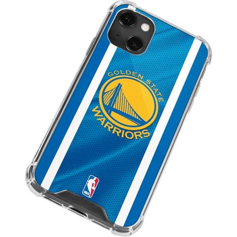 NBA Golden State Warriors Jersey iPhone 13 Mini Clear Case
