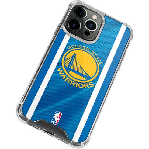 NBA Golden State Warriors Jersey iPhone 13 Pro Clear Case