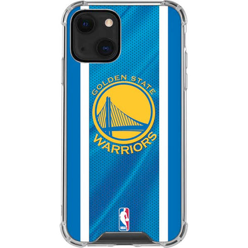 NBA Golden State Warriors Jersey iPhone 15 Plus Clear Case