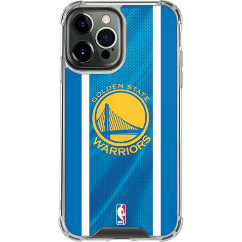 NBA Golden State Warriors Jersey iPhone 15 Pro Max Clear Case