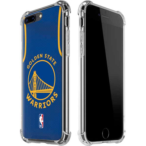 NBA Golden State Warriors Jersey iPhone 7/8 Plus Clear Case