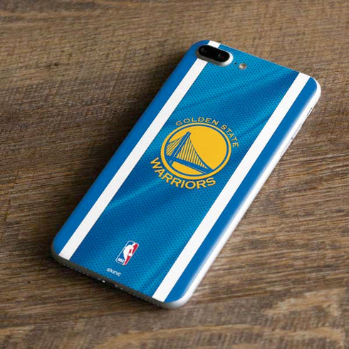 NBA Golden State Warriors Jersey iPhone 8 Plus Skin