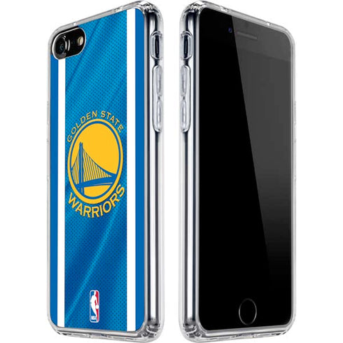 NBA Golden State Warriors Jersey iPhone SE (2nd & 3rd Gen) Clear Case