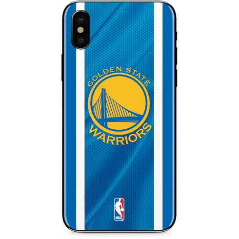 NBA Golden State Warriors Jersey iPhone XS Max Skin