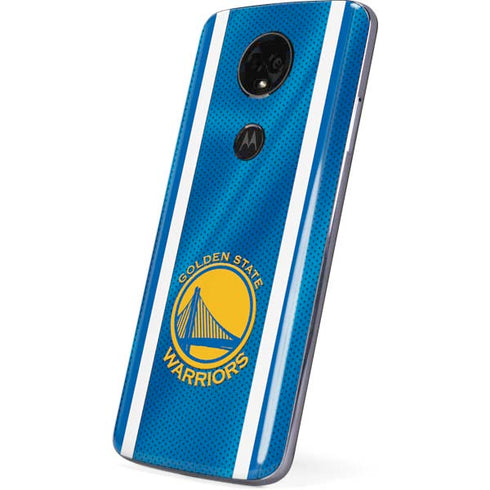 NBA Golden State Warriors Jersey Moto E5 Plus Skin