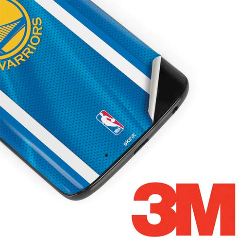NBA Golden State Warriors Jersey Moto G6 Skin