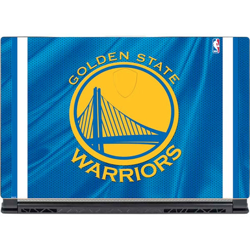 NBA Golden State Warriors Jersey MSI GS65 Stealth Laptop Skin