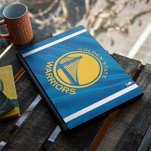 NBA Golden State Warriors Jersey MSI GS65 Stealth Laptop Skin