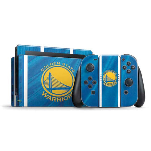 NBA Golden State Warriors Jersey Nintendo Switch Bundle Skin
