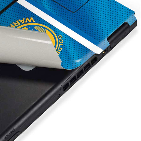 NBA Golden State Warriors Jersey Nintendo Switch Bundle Skin