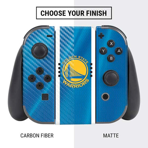 NBA Golden State Warriors Jersey Nintendo Switch Bundle Skin