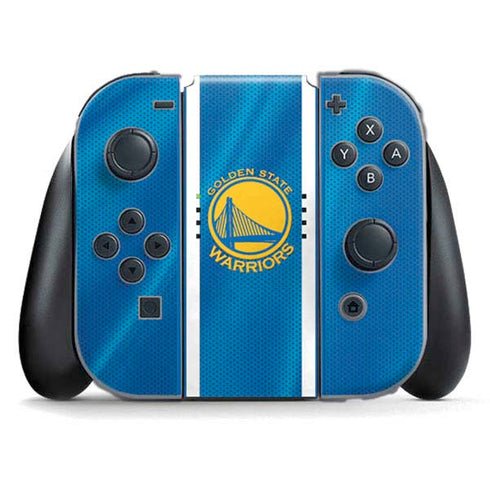 NBA Golden State Warriors Jersey Nintendo Switch (2017-2021) Joy-Con Controller Skin