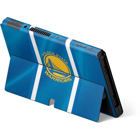 NBA Golden State Warriors Jersey Nintendo Switch OLED (2021) Skin