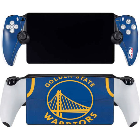 NBA Golden State Warriors Jersey PlayStation Portal Remote Player Skin