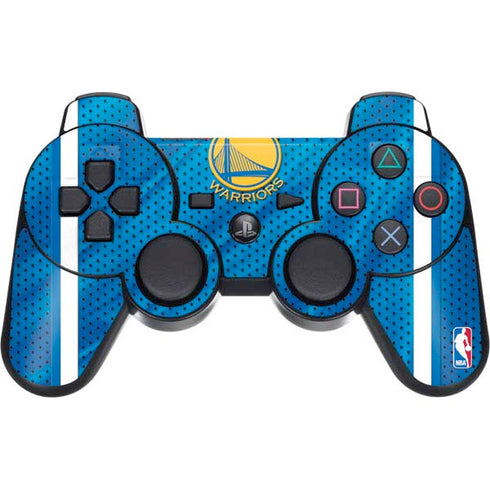 NBA Golden State Warriors Jersey PS3 Dual Shock wireless controller Skin