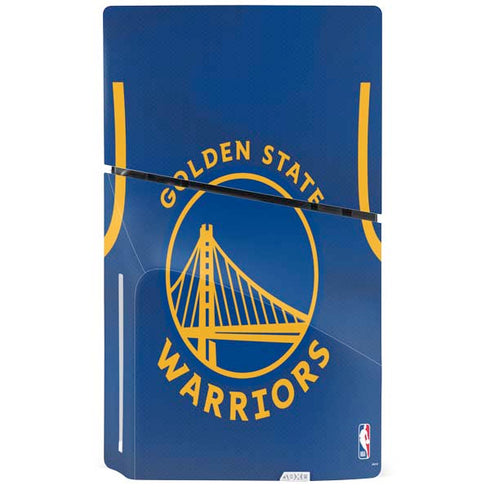 NBA Golden State Warriors Jersey PS5 Slim Disk Bundle Skin