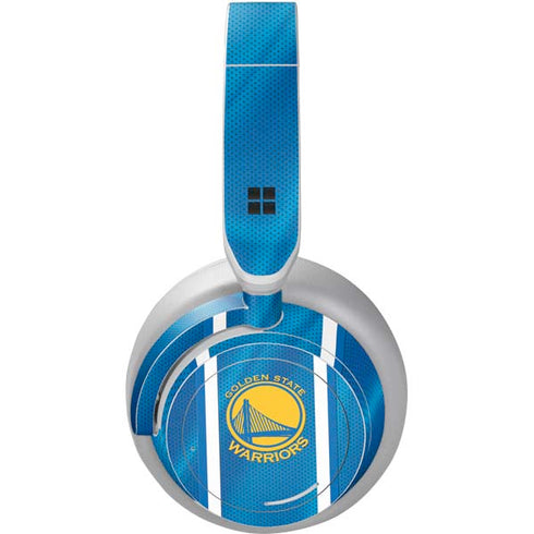 NBA Golden State Warriors Jersey Surface Headphones Skin
