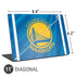 NBA Golden State Warriors Jersey Universal Laptop 11in (8.8 x 6.2in) Skin