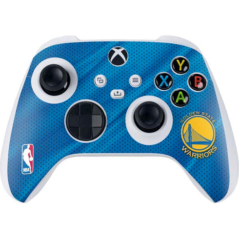 NBA Golden State Warriors Jersey Xbox Series S Controller Skin