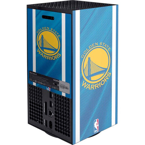 NBA Golden State Warriors Jersey Xbox Series X Console Skin