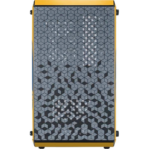 NBA Golden State Warriors Large Logo Cooler Master MasterBox Q300L Mini Tower Skin