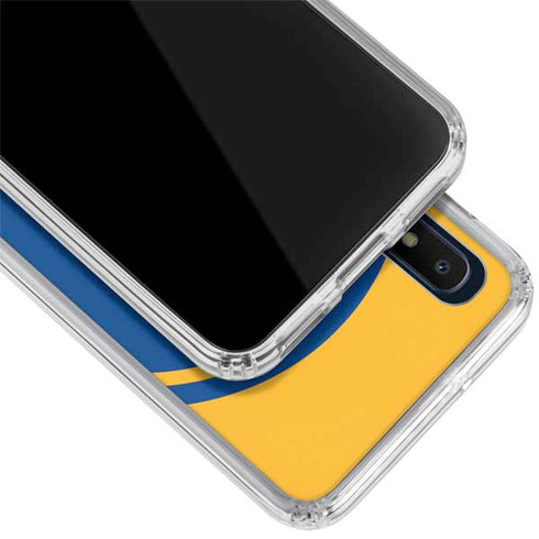 NBA Golden State Warriors Large Logo Galaxy A10e Clear Case
