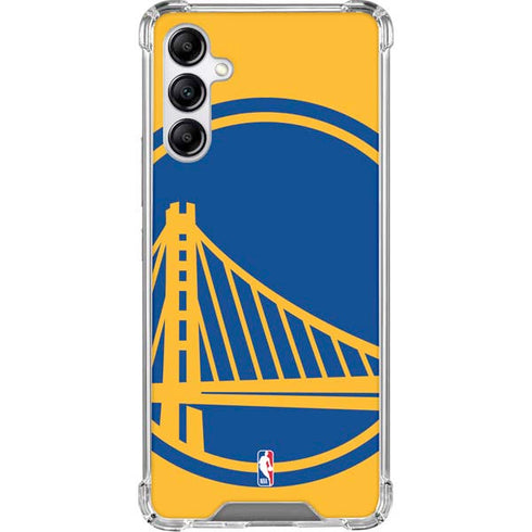 NBA Golden State Warriors Large Logo Galaxy A15 5G Clear Case