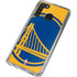 NBA Golden State Warriors Large Logo Galaxy A21 Clear Case
