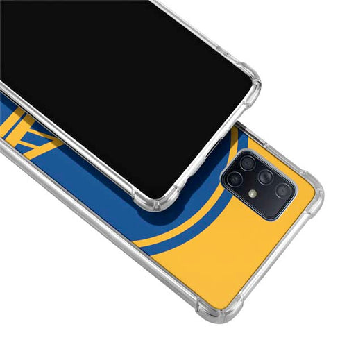 NBA Golden State Warriors Large Logo Galaxy A51 5G Clear Case