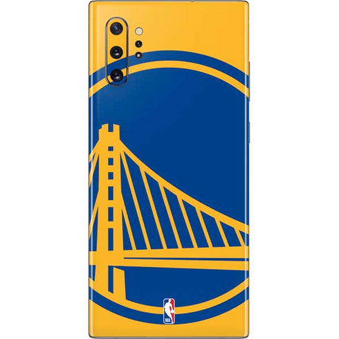NBA Golden State Warriors Large Logo Galaxy Note 10 Plus Skin