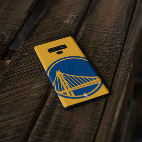 NBA Golden State Warriors Large Logo Galaxy Note 9 Skin