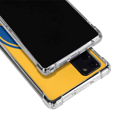 NBA Golden State Warriors Large Logo Galaxy Note20 5G Clear Case