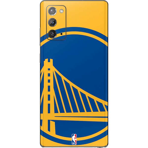 NBA Golden State Warriors Large Logo Galaxy Note20 5G Skin