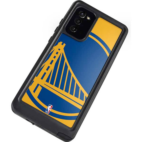 NBA Golden State Warriors Large Logo Galaxy Note20 5G Waterproof Case