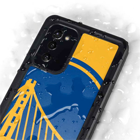 NBA Golden State Warriors Large Logo Galaxy Note20 5G Waterproof Case