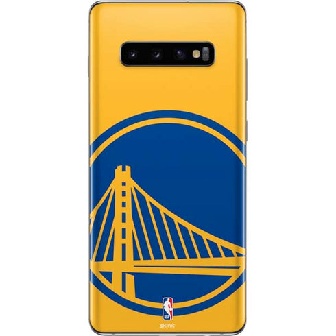 NBA Golden State Warriors Large Logo Galaxy S10 Plus Skin