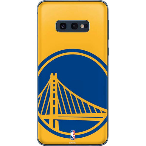 NBA Golden State Warriors Large Logo Galaxy S10e Skin