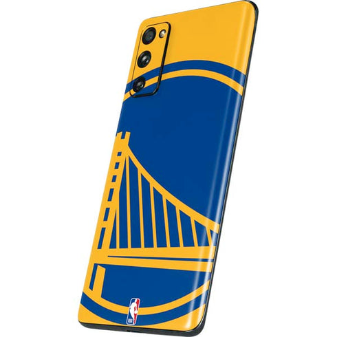 NBA Golden State Warriors Large Logo Galaxy S20 Fan Edition Skin