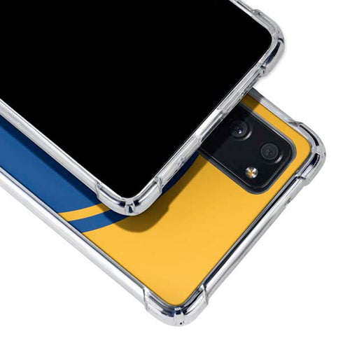 NBA Golden State Warriors Large Logo Galaxy S20 FE Clear Case