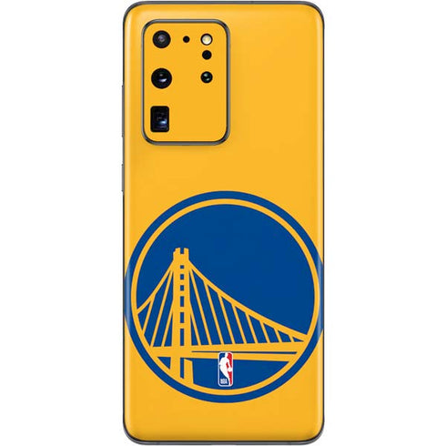 NBA Golden State Warriors Large Logo Galaxy S20 Ultra 5G Skin