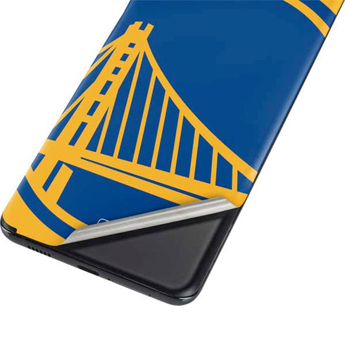 NBA Golden State Warriors Large Logo Galaxy S21 5G Skin