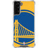 NBA Golden State Warriors Large Logo Galaxy S21 FE Clear Case