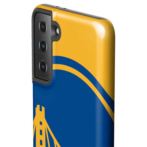 NBA Golden State Warriors Large Logo Galaxy S21 FE Pro Case