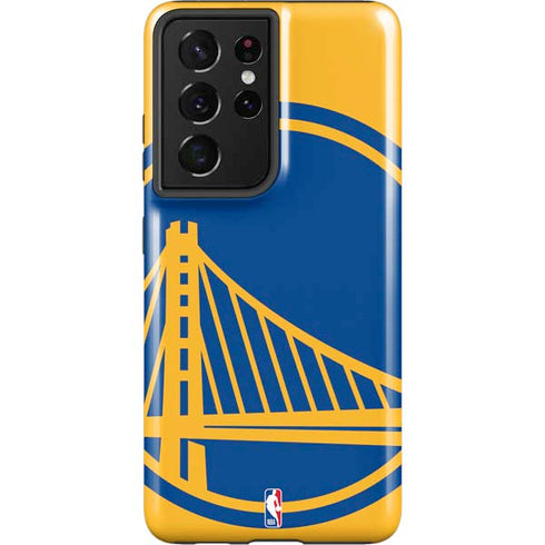 NBA Golden State Warriors Large Logo Galaxy S21 Ultra 5G Pro Case