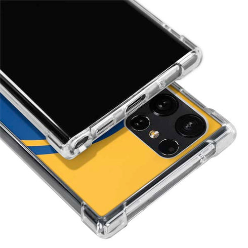 NBA Golden State Warriors Large Logo Galaxy S22 Ultra Clear Case