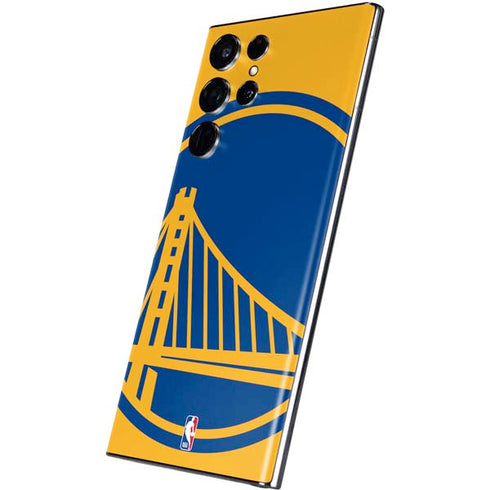 NBA Golden State Warriors Large Logo Galaxy S22 Ultra Skin